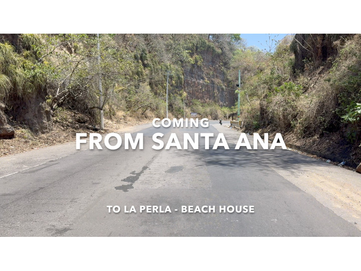 How to Get to La Perla Beach House from Santa Ana | Final Arrival Route